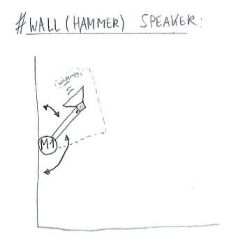 sketch hammer speaker